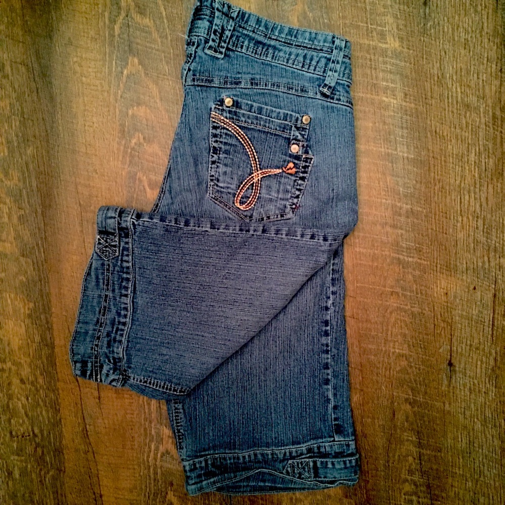 Rewine cargo stile jean shorts